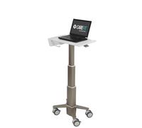 Ergotron Chariot pour ordinateur portable CareFit Slim, aluminium, blanc/gris, jusqu'à 15,6 pouces