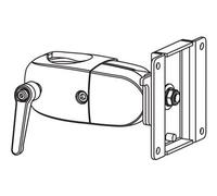 Ergotron DS Series DS100 Clamping Single Pivot - 11,3 kg - 76,2 cm (30 pouces) - 75 x 75 mm - 100 x 10 Ergotron
