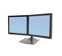 Ergotron DS Series DS100 Dual Monitor Desk Stand, Horizontal 61 cm (24") Bureau Noir
