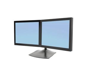 Ergotron DS Series DS100 Dual Monitor Desk Stand, Horizontal 61 cm (24") Bureau Noir