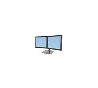 Ergotron ds100 dual monitor desk stand horizontal pied pour double ecran plat accessoire