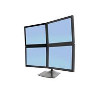 Ergotron Support de bureau pour quatre écrans DS100 pied - pour 4 écrans LCD - noir