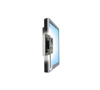 Ergotron FX30 Support Mural Fixe 68.6cm (27") Noir, Charge Max 13.6kg, VESA 75x75/100x100mm, Distance Mur 2cm, Construction Métal