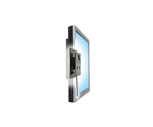 Ergotron FX30 Support Mural Fixe 68.6cm (27") Noir, Charge Max 13.6kg, VESA 75x75/100x100mm, Distance Mur 2cm, Construction Métal