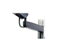 Ergotron HD Series swivel-arms 45 - 219 - 200 - Support mural pour écran plat (180 °, 3400 g, 572 x 133 x 203 mm, mural) Noir