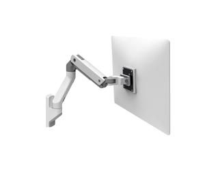 Ergotron HX Monitor Arm, Support mural (blanc)