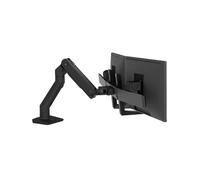 Ergotron HX Series 45-476-224 Support Bureau Double Écran Jusqu'à 32" VESA 75x75 à 400x400 Inclinaison ±75° Rotation 360° Charge 15.9kg Noir