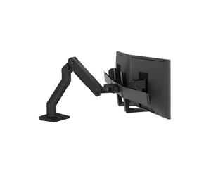 Ergotron HX Series 45-476-224 Support Bureau Double Écran Jusqu'à 32" VESA 75x75 à 400x400 Inclinaison ±75° Rotation 360° Charge 15.9kg Noir