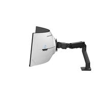 Ergotron HX Series HX ARM WITH VERY HEAVY DUTY PIVOT DESK 144,8 cm (57") Bureau Noir