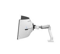Ergotron HX Series HX ARM WITH VERY HEAVY DUTY PIVOT DESK 57" Bureau Blanc
