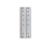 Ergotron Kit Collier de Fixation Rail 97-091 Aluminium Compatible LX, MX, Séries 400, 200, 100, Support UC Universel - Poids 317g