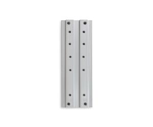 Ergotron Kit Collier de Fixation Rail 97-091 Aluminium Compatible LX, MX, Séries 400, 200, 100, Support UC Universel - Poids 317g