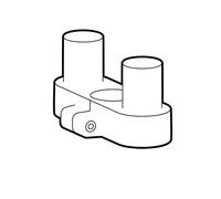 Ergotron - Kit de conversion double collier côte à côte LX Pro - Complément pour bras LX Pro, noir mat