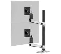 Ergotron LX Dual Arm Stacking Tall Desk Mount x2 Support de table pour écran 38,1 cm (15\ ) - 101,6 cm (40\ ) aluminium réglable en