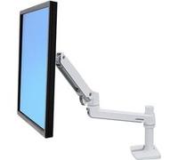 Ergotron LX - Kit de montage (bras articulé, fixation par pince pour bureau, poteau, support d'extension) - pour Écran LCD - aluminium, acier - blanc - Taille d'écran : jusqu'à 34 pouces - ordinateur