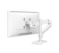 LX Pro - Kit de montage (bras pour moniteur, poteau haut) - pour Ecran LCD - aluminium - blanc - Taille d'écran : jusqu'à 34 pouces - montrable sur