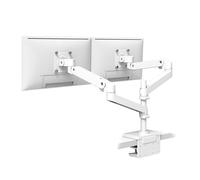 Ergotron LX Pro Bras Vertical empilable Double écran, Support de Bureau VESA - pour 2 écrans jusqu'à 27 Pouces, de 4 à 10 kg chacun - Blanc
