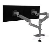 Ergotron LX Pro - Kit de montage (bras d'empilage double) - pour 2 écrans LCD - montage à œillet - aluminium - gris foncé - Taille d'écran : jusqu'à 24 pouces - montrable sur bureau G