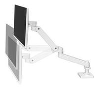 Ergotron LX Pro - Kit de montage (bras pour moniteur) - pour Écran LCD - aluminium - blanc - Taille d'écran : jusqu'à 34 pouces - montrable sur bureau Blanc G