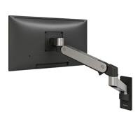 Ergotron 45-683-026 support mural pour écran 34" aluminium charge max 10 kg VESA 75x75 à 100x100 inclinaison 15-85°