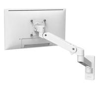 Ergotron Bras Simple LX Pro Premium pour écran Simple, Support Mural VESA - pour écrans jusqu'à 34 Pouces, 4 à 10 kg - Blanc