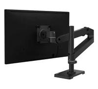 Ergotron Bras de Moniteur LX Pro Premium amélioré, Support de Bureau Simple pour Moniteur - Convient aux écrans d'ordinateur Ultra Larges incurvés Plats jusqu'à 34", 4 à 10 kg, VESA 75 x 75 mm ou 100