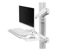 Ergotron LX Pro Series 45-696-290, 10 kg, 86,4 cm (34'), 75 x 75 mm, 100 x 100 mm, Réglage de la hauteur, Blanc