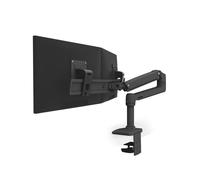 Ergotron Support bureau LX 45-489-224 – Double écran 25" VESA 75/100 ±15° pivot 360° 10 kg