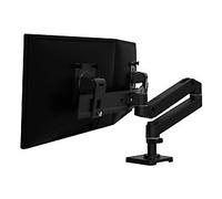 Ergotron LX Series 45-684-292, Pince, 8,5 kg, 68,6 cm (27'), 100 x 100 mm, Réglage de la hauteur, Noir