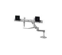 Ergotron LX Series 98-037-062 Support Bureau Double Écran 5.7" à 10" Blanc, Montage Bureau, Poids 680g, Code SH 85299097