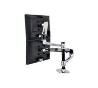 Ergotron LX Series Dual Stacking Arm 61 cm (24") Bureau Argent