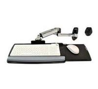 Lx Wall Mount Keyboard Arm Plateau Articulé Pour Clavier/Souris Aluminium Poli