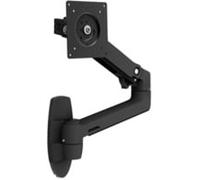 Ergotron LX Arm Wall Mount simple Support mural pour écran 38,1 cm (15\ ) - 86,4 cm (34\ ) noir réglable en hauteur, inclinable