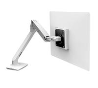 Ergotron MXV Desk Monitor Arm 86,4 cm (34") Pince Blanc - Supports d'écrans plats pour bureau (Pince, 9,1 kg, 86,4 cm (34"), 86,4 cm (34"), Réglage de la hauteur, Blanc)