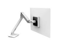 MXV - Kit de montage - bras réglable - pour Ecran LCD - acier - blanc - Taille d'écran : jusqu'à 34 pouces - montrable sur bureau