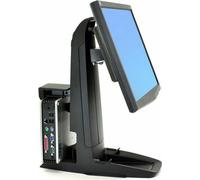 ergotron support all-in-one neo-flex pour ecran+uc max 24in max 7.2kg noir