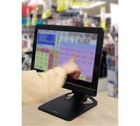 Ergotron Neo-Flex Touchscreen Stand - Installation - pour écran tactile - noir - Taille d'écran : jusqu'à 68,6 cm (jusqu'à 27 pouces) - Bureau