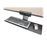 Ergotron Neo-Flex Underdesk Keyboard Arm - Plateau articulé pour clavier/souris - montable sous bureau - noir