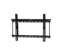 Ergotron Neo-Flex Wall Mount, UHD - Kit de montage (plaque murale, barre de verrouillage, 2 rails fixes) pour écran plasma - noir - Taille d'écran : 37"-80