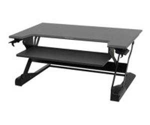Ergotron Poste de travail assis-debout de bureau - pied