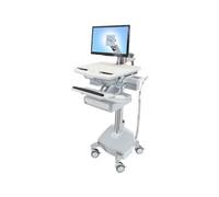 Ergotron StyleView - Chariot multimédia - Aluminium - Gris - Blanc - Aluminium - Plastique - Zink Stah Ergotron