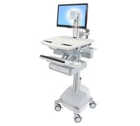Ergotron StyleView - Chariot multimédia - Aluminium - Gris - Blanc - Aluminium - Plastique - Zink Stah Ergotron