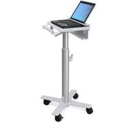 Ergotron StyleView Laptop Cart, SV10 Aluminium, Blanc Ordinateur portable Panier multimédia Bicolore G