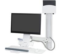 Ergotron StyleView Système combiné siège-support avec petit support pour unité centrale