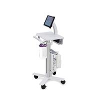 Ergotron StyleView Tablet Cart, SV10 Aluminium, Blanc Tablette Panier multimédia