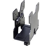 - Support mini PC - montable sous bureau, montable sur poteau, montage sur rail mural, possibilité de montage sur support VESA - noir - pour Ergotron