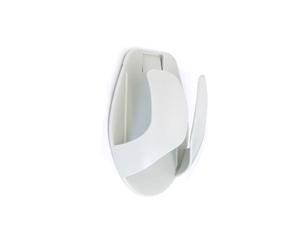 Ergotron Support de Souris Adhésif 99-033-099 Gris : 76x51x115mm, Poids 45g, Fixation Adhésive pour Rangement Souris