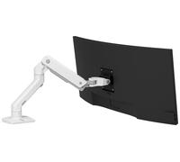 Ergotron Support de table pour écran HX Arm Desk Mount 1 Écran(s) 38,1 cm (15\ ) - 124,5 cm (49\ ) blanc rotatif, réglable en