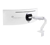 Ergotron Support de table pour écran HX Arm Desk Mount HD 1 Écran(s) 38,1 cm (15) - 124,5 cm (49) blanc rotatif, régl