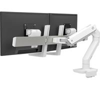 Ergotron Support de table pour écran HX Dual Arm Desk Mount 2 Écran(s) 38,1 cm (15) - 81,3 cm (32) blanc rotatif, réglable en hauteur, inclinable, mobile